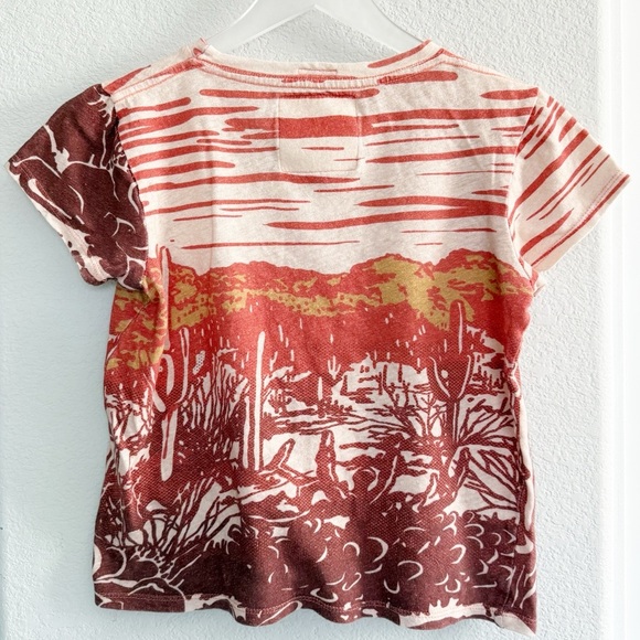 MOTHER Orange Brown Little Sinful Cactus Baby Tee - Picture 3 of 6